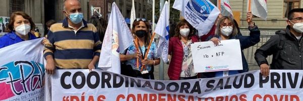 Descanso reparatorio para trabajadores de salud privada